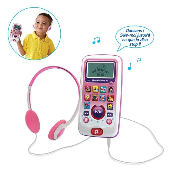 Vtech - V.Pod Kid Do, D, Mi pink - 3-6 år