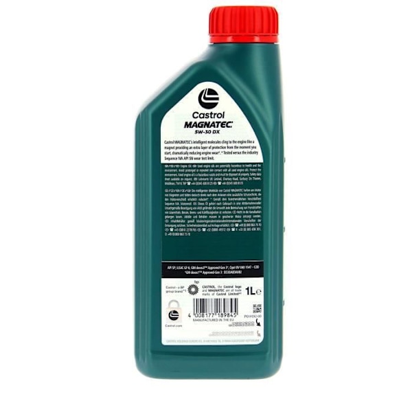 Motorolja - CASTROL - Magnatec 5W-30 DX - 1L