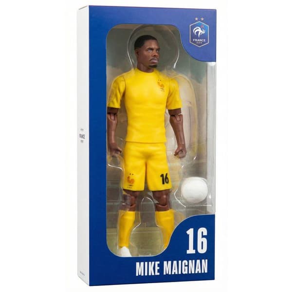 Ledad figur - Franska landslaget - MEGABLEU - Maignan nummer 16 - 20 cm