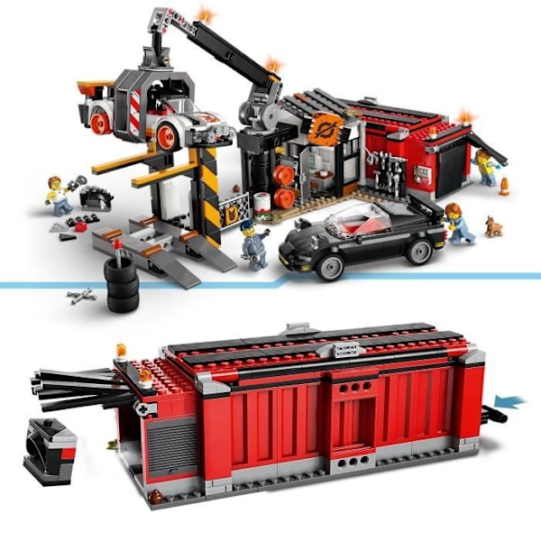 LEGO City 60472 bilskrot  Byggleksak för pojkar och flickor 7 år