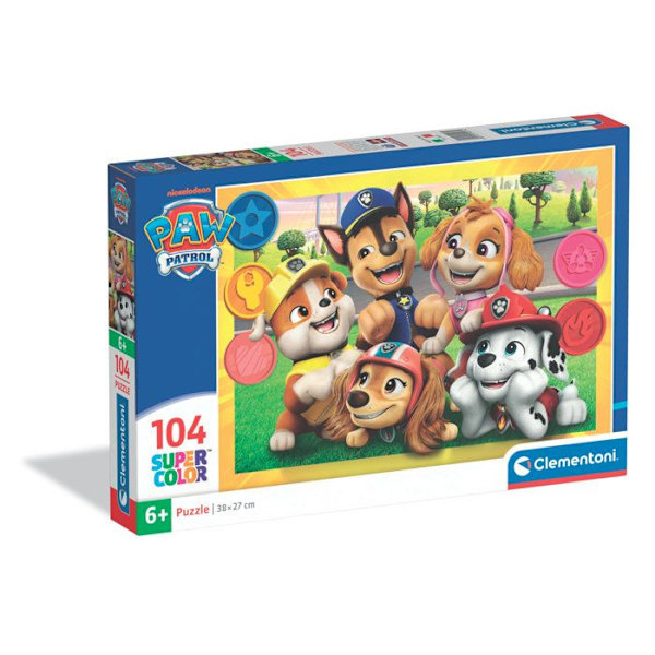 CLEMENTONI - 104 bitar - Paw Patrol