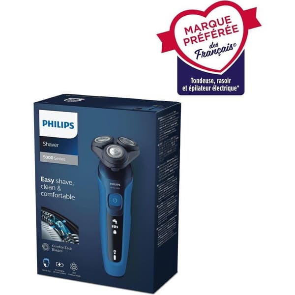 PHILIPS S5466/17 - Serie 5000 elektrisk rakapparat - Wet & Dry - ComfortTech Blades