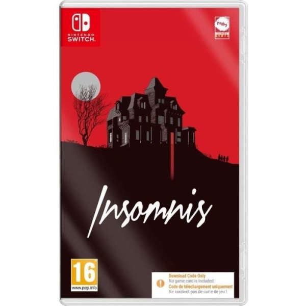 Insomnis - Nintendo Switch -spel (kod i rutan)