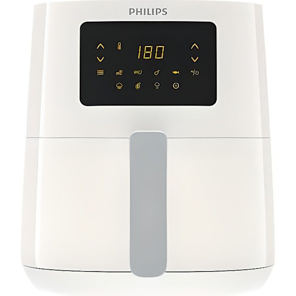 Airfryer utan olja - PHILIPS - Airfryer HD9252/00 Series 3000 - 4,1L - Rapid Air Technology - 7 Förinställningar - Vit Silver, Vit