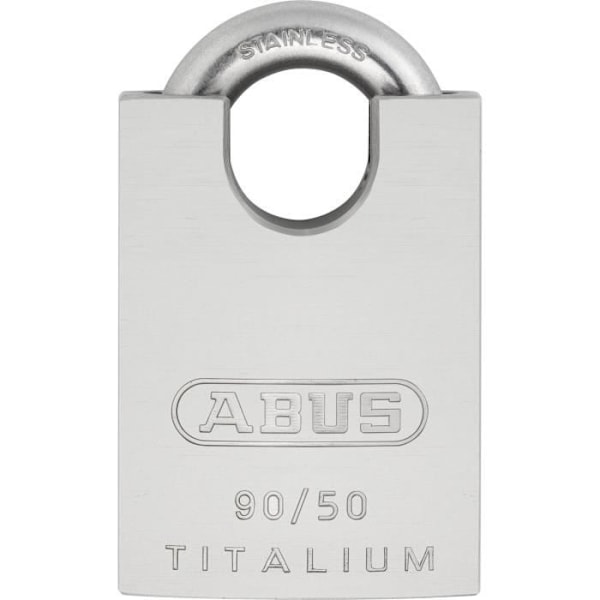 Special hänglås i aluminium - ABUS - 90RK/50 - Skyddad bygel - Utbytbar cylinder - Väderskydd