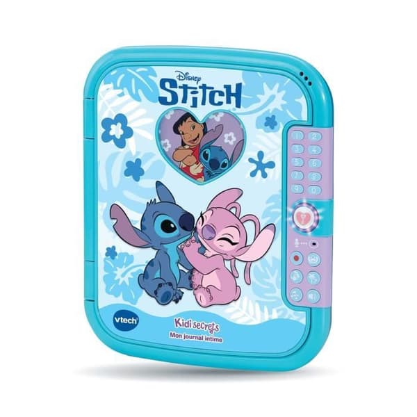 VTECH - STITCH - KIDISECRETS, MIN PERSONLIGA DAGBOK - Blå