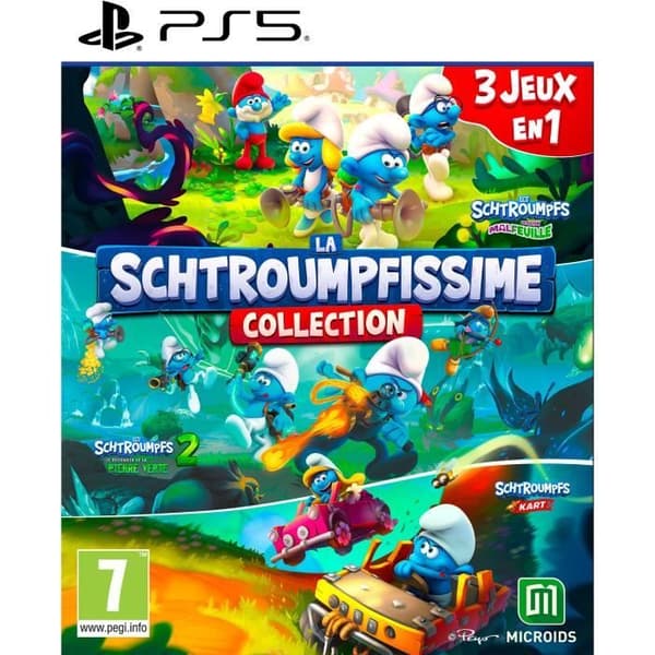 Smurfisksamlingen (3 spel i 1) - PS5-spel