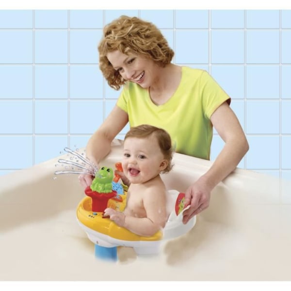 VTECH BABY - Super 2 i 1 interaktiv badstol - badleksak