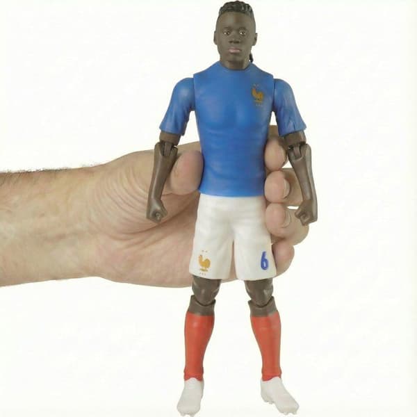 Ledad figur - Frankrikes landslag - MEGABLEU - Camavinga nummer 6 - 20 cm