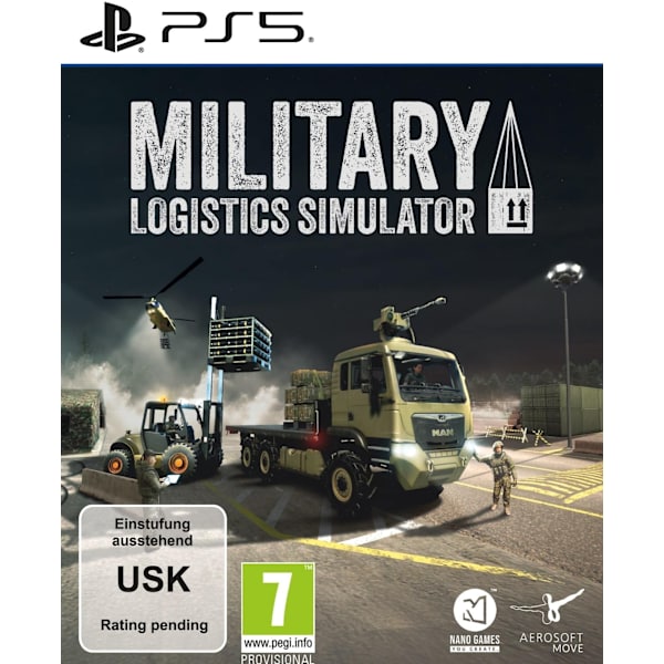 Militär logistiksimulator  PS5-spel