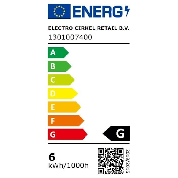 LED-reflektorlampa - CALEX - GU10 - 6 W - 400 lm - 3000 K - Variabel intensitet - Krom