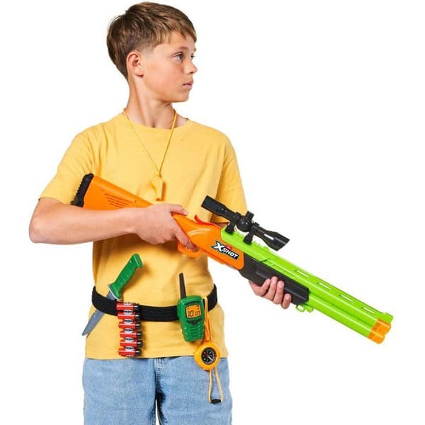 Pumphagelgevär - ZURU XSHOT - Rollspelshagelgevär Big Hunter - Ålder 5+