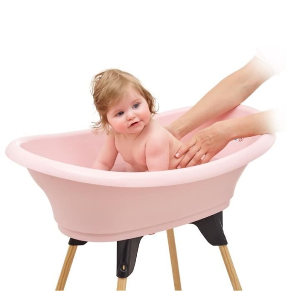 Thermobaby Vasco Thermobaby 5 i 1 rosa pulver - Tillverkad i Frankrike -paketet