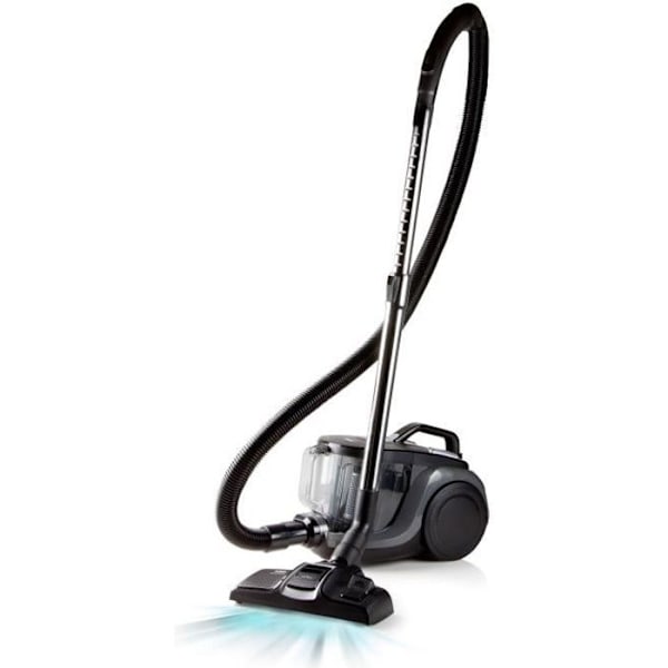 Domo DO7295S - Bag Without Bag Without Bag - Cyclon System - New Deep Clean Brush - Pousing Tank 2.5L Svart