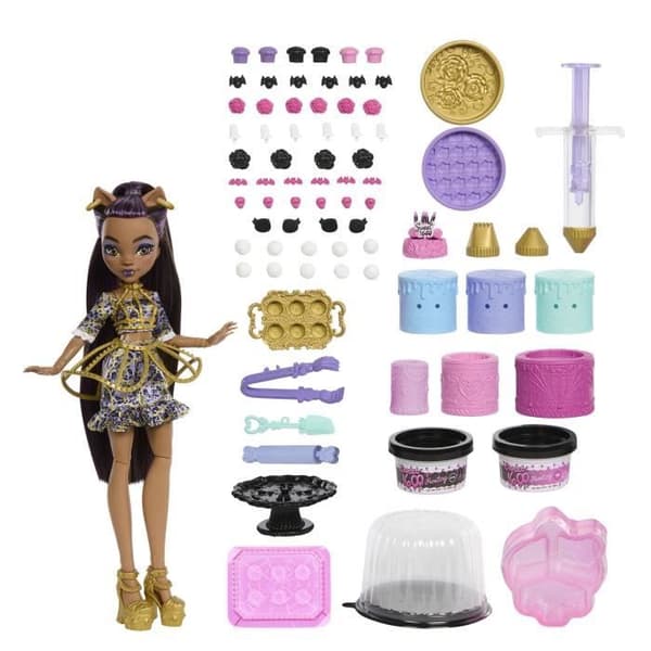 Monster High Clawdeen Wolf Födelsedagstårtkit - Monster High - JBG78
