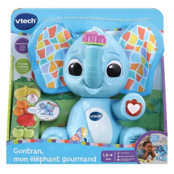 VTECH BABY - Gontran, My Gourmet Elephant