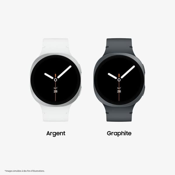 Samsung Galaxy Watch8 Bluetooth Smartklocka 44mm Silver