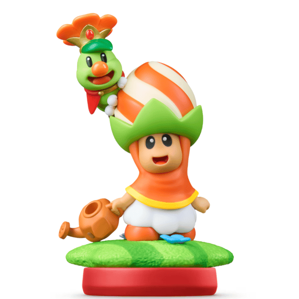 Amiibo-figur - Poplin och Prins Florian  Super Mario-samlingen