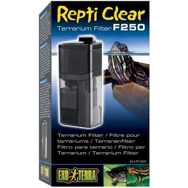 EXO TERRA Compact Clear 250 Filter - För reptiler