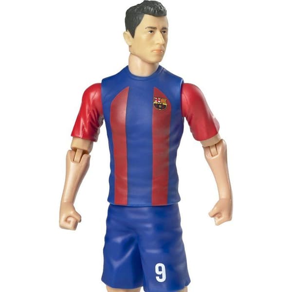 Ledad figur - FC Barcelona - MEGABLEU - Lewandowski - 20 cm