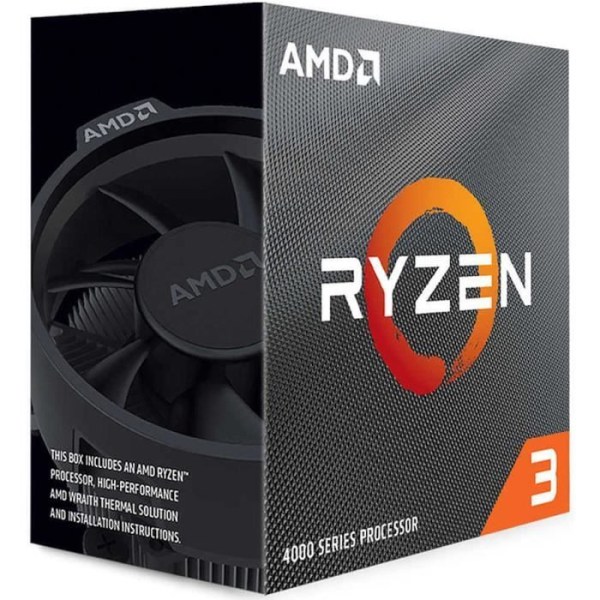 Processor - AMD - Ryzen 3 4100 (100-100000510BOX)