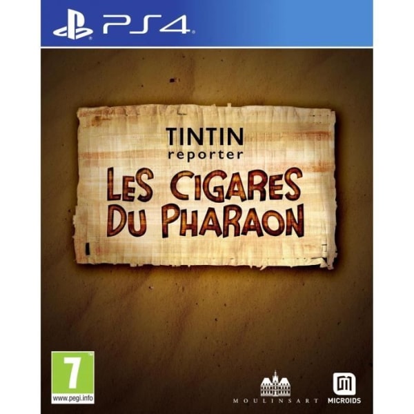 Tintin Reporter - The Cigars of the Pharaoh - PS4-spel - Limited Edition
