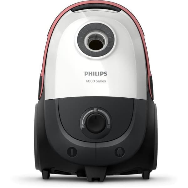Cylinderdammsugare med påse - PHILIPS XD6122/12 - 900 W - 4 L - Polarvit