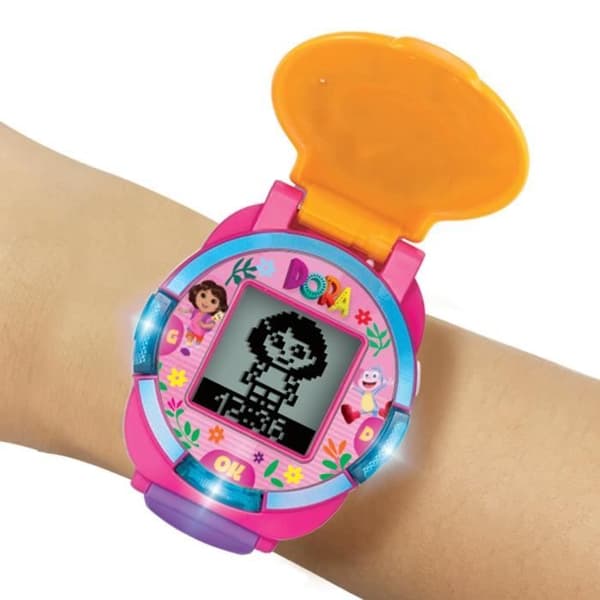 VTECH - DORA - DEN UTBILDNINGSSPELKLOCKAN - Flerfärgad