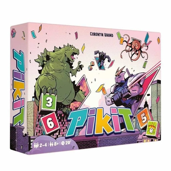 Brädspel - Pikit - Kaijus vs Mechas - Strategiskt - Spännande