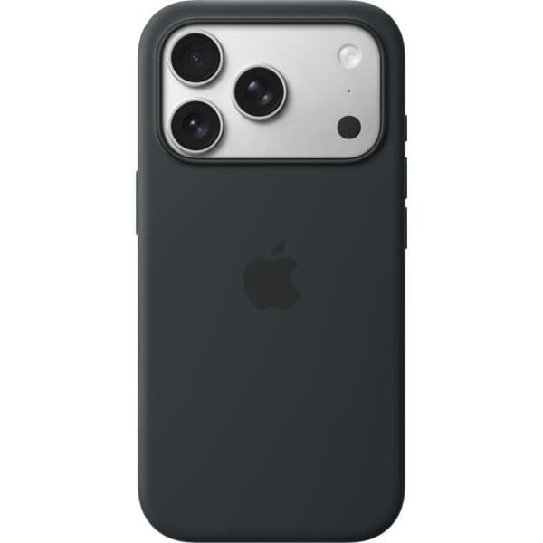 APPLE iPhone 17 Pro - Silikonskal med MagSafe - Svart