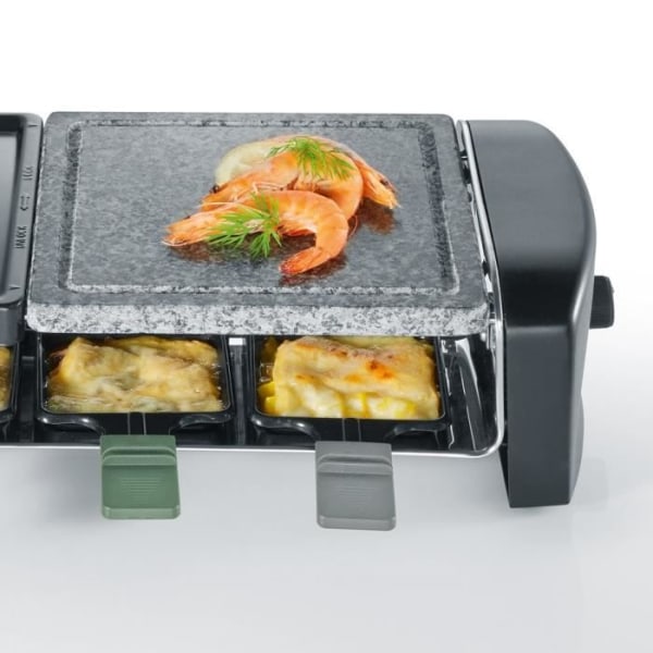 SEVERIN RG9645 Raclette grill 8 personer - Svart