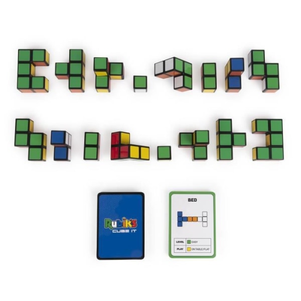 Rubik's Cube - Speed ??Game - Rubik's Cube It - 54 kort ingår - 1 A 2 spelare - 7 år gamla