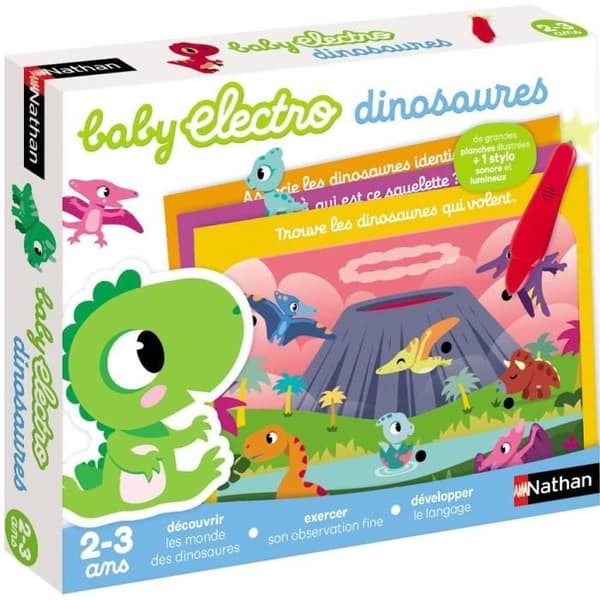 Nathan Baby Electro - Dinosaurier, elektroniskt spel