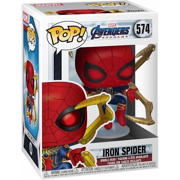 Funko Pop! Marvel: Endgame - Iron Spider med Gant Nano