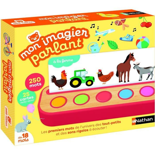 MIN TALANDE TAVLA - Lärspel - NATHAN