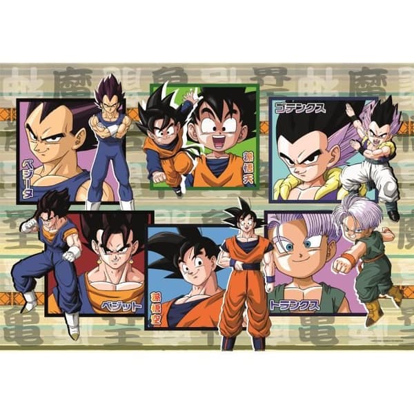 CLEMENTONI - 104 bitar - Dragon Ball Z