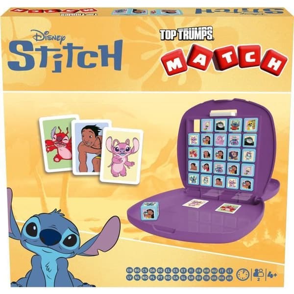 Match - Brädspel - VINNANDE TRÄCKSPEL - Stitch 2025