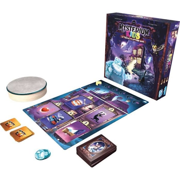 Mysterium Kids Captain Bouh - Asmodee - brädspel