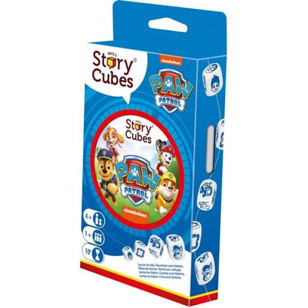 Paw Patrol - Asmodee - Rory's Story Cubes - Kasta tärningen och skapa berättelser i Paw Patrol-universumet - Dice 4