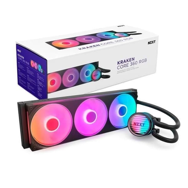 NZXT - Kraken Core RGB - RL-KR36C-B1 - Vattenkylning - 360mm