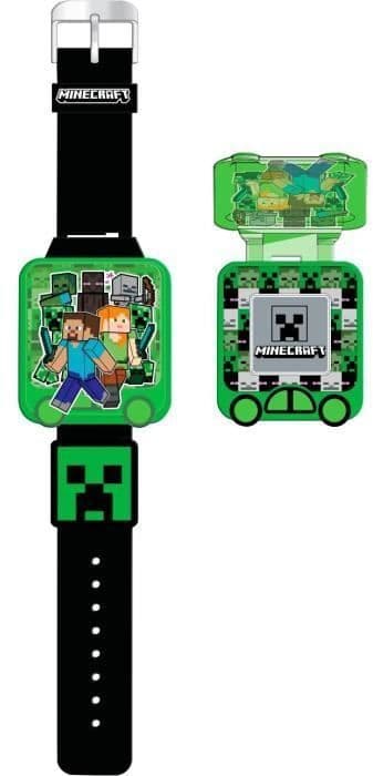 Pedagogisk klocka med Minecraft-spel - BARNLICENSERING - MIN4148