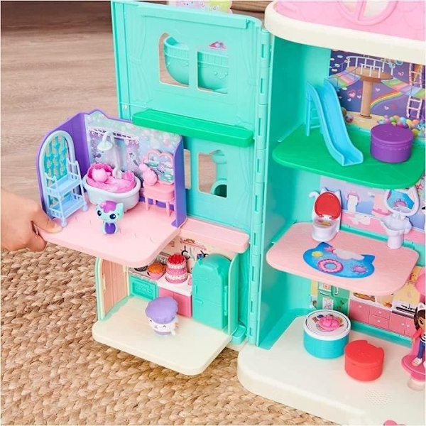 Gabby and the Magic House - Playset Deluxe The Navy Badrum - 1 Figur + tillbehör