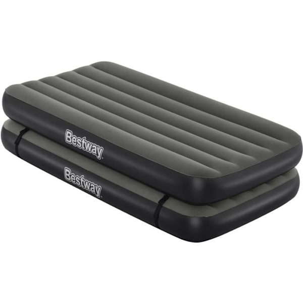 3 i 1 säng - BESTWAY - Airbed Tritech Connect and Rest - Enkelsängar, upphöjd säng, king size-säng - 188 x 99 x 25 cm - 150 kg max