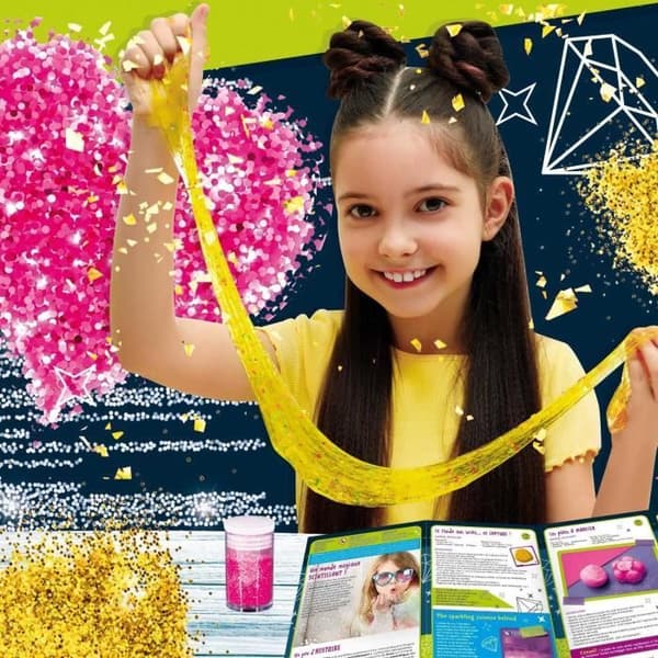 Glitter Discovery - Vetenskapskit - I'M A GENIUS POCKET - Glittermaterial