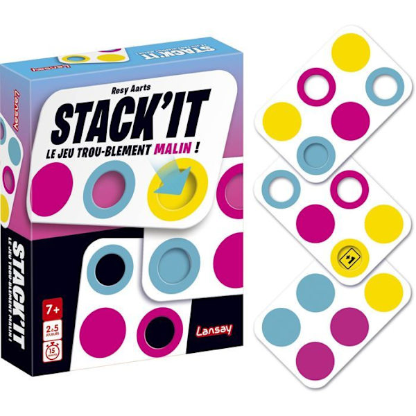 STACK'IT - Brädspel - LANSAY - Från 7 år