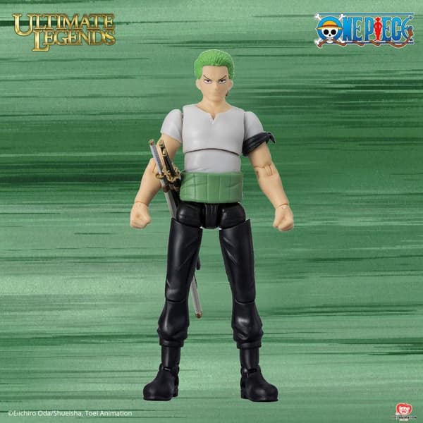 Ultimate Legends ledad figur - BANDAI - One Piece - Roronoa Zoro - 12 cm