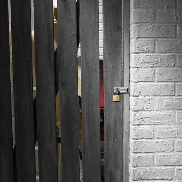 MASTERLOCK Hasp + hänglåspaket