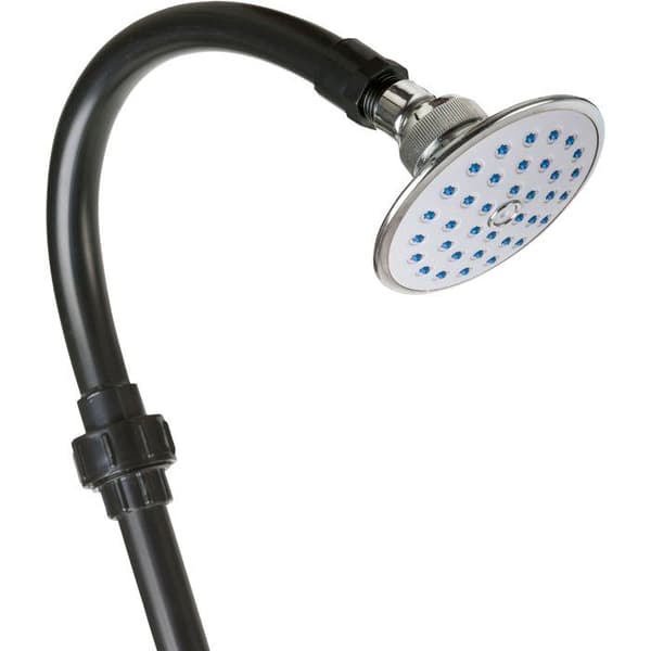 Solcellsdusch - GRE - PVC-modell - 9 L - Mått Ø11 cm x H:220 cm