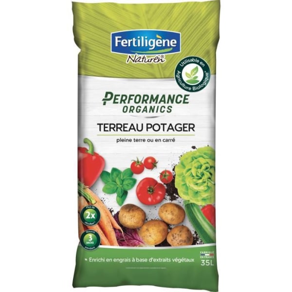 FERTILIGENE Performance Organics Potager - 35 L