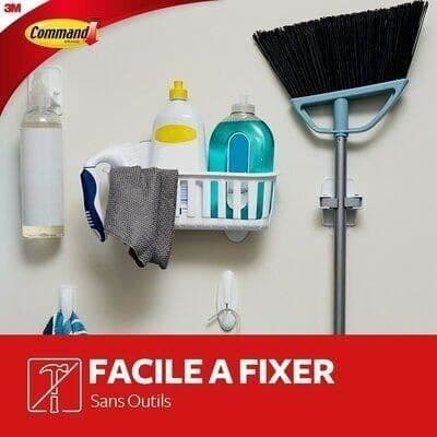 3M Hook Wedge i plast - vit